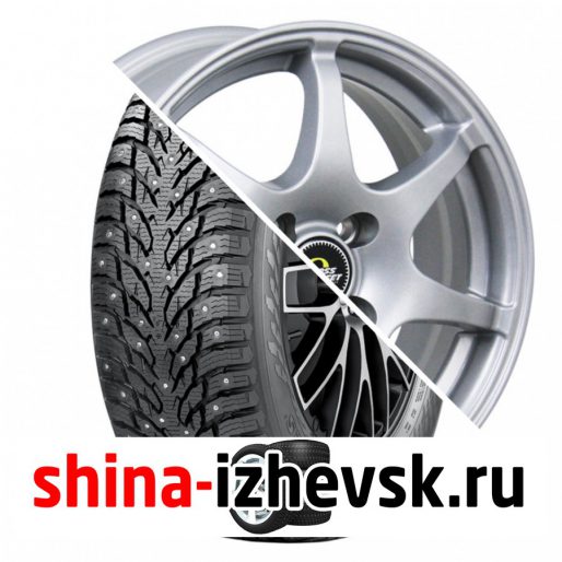 Колесо в сборе Nokian Hakkapeliitta 9 SUV 215/65 R16 T 102 + CrossStreet CR15 6.5xR16 5×112 ET46 DIA57.1 Серебристый в Ижевске